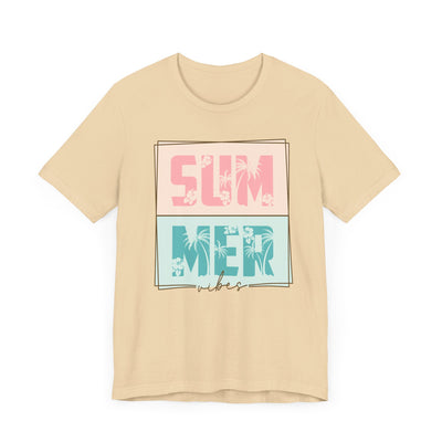 Summer Vibes Unisex Jersey Short Sleeve Tee