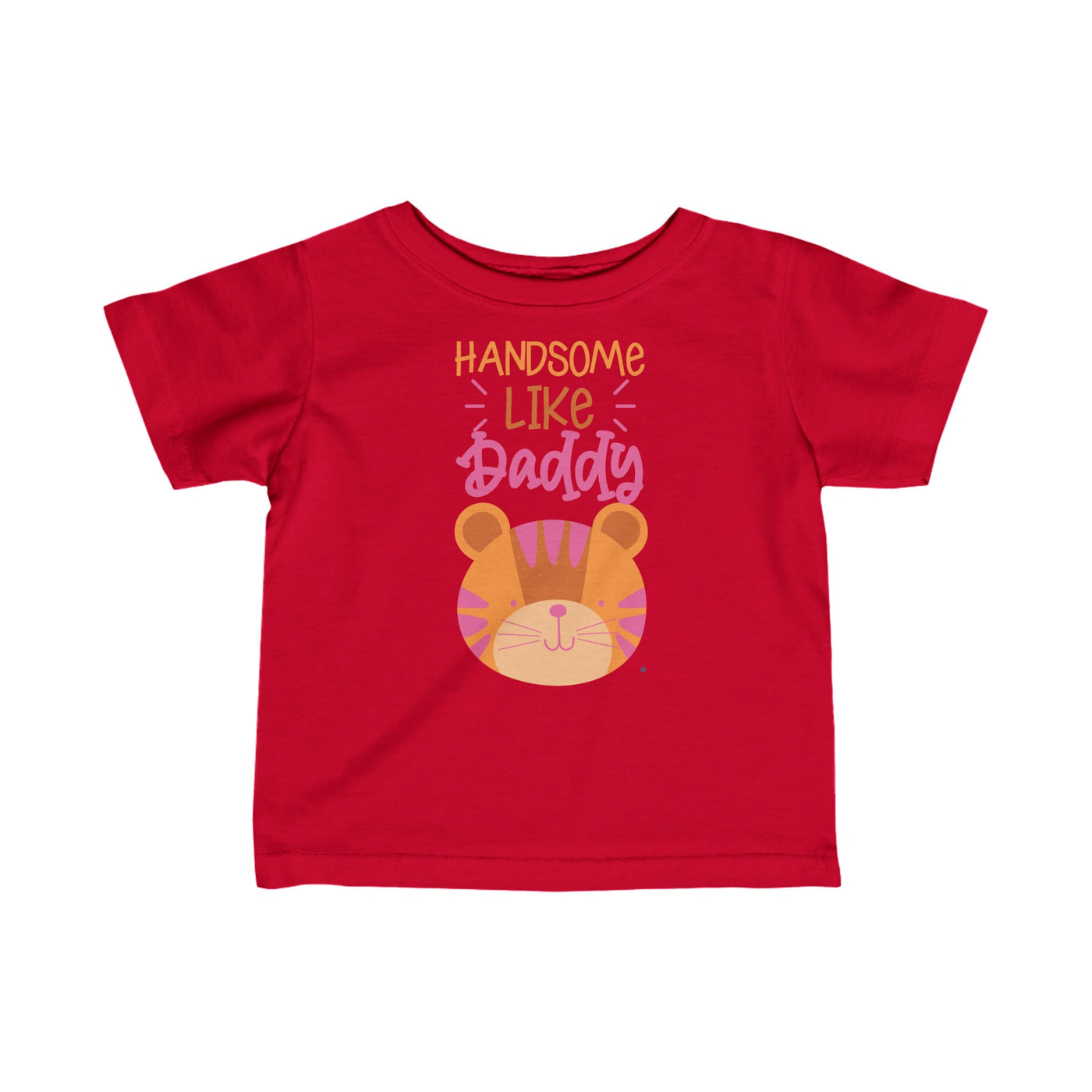 Handsome Like Daddy Infant Fine Jersey Tee