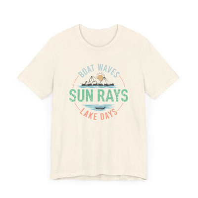 Sun Rays Unisex Jersey Short Sleeve Tee