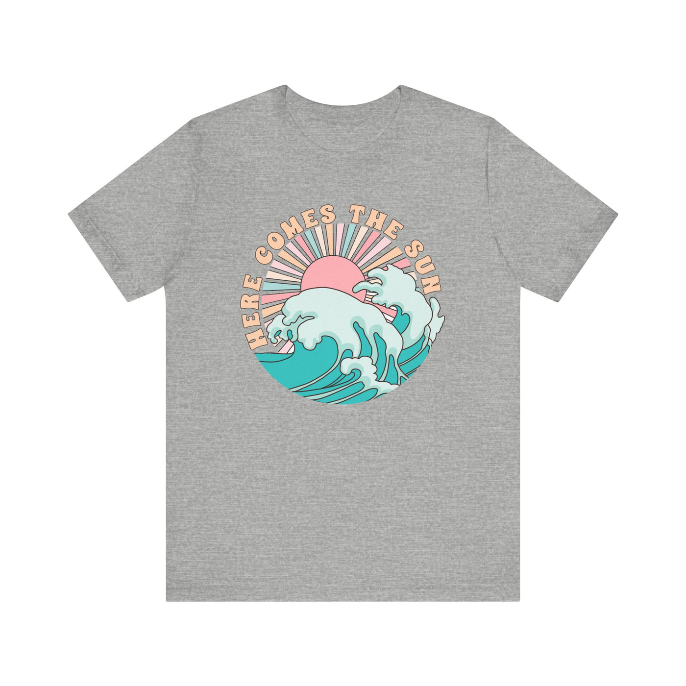 Here Comes The Sun Unisex Jersey Short Sleeve Tee