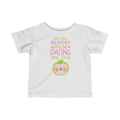 Sorry Girls Infant Fine Jersey Tee