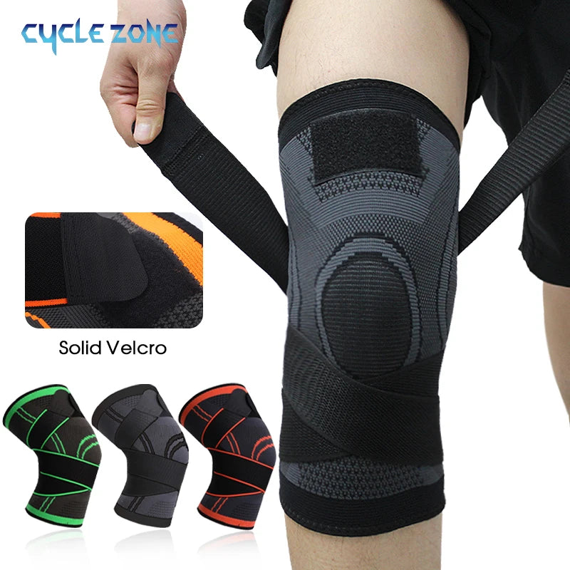 Knee brace for bamboo knee therapy