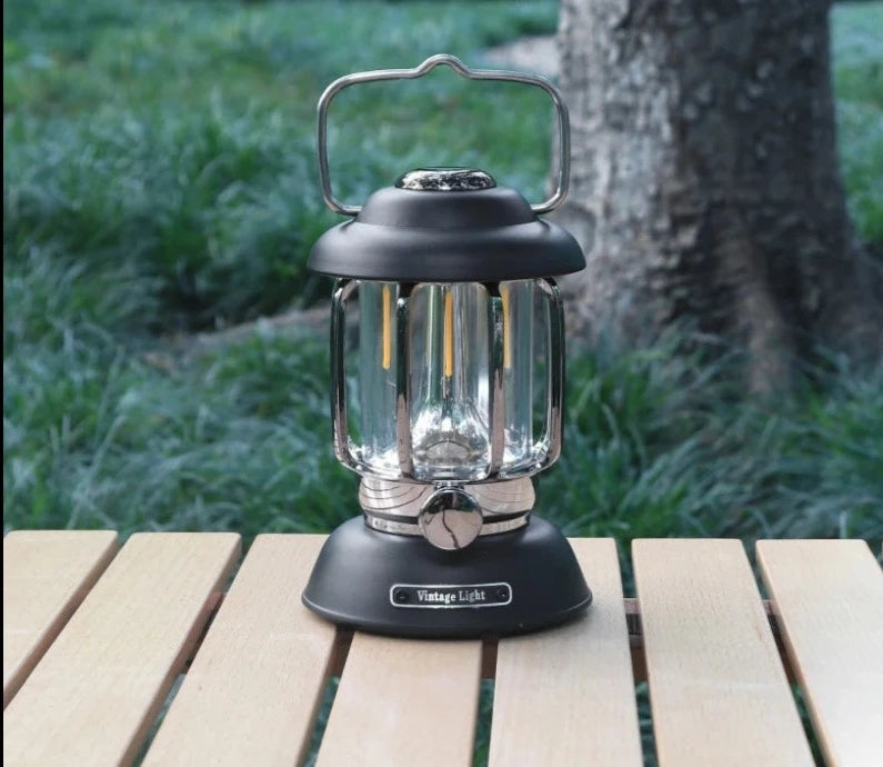 RETRO PORTABLE CAMPING LANTERN