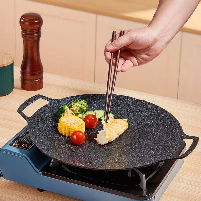 STONE GRILL FRYING PAN