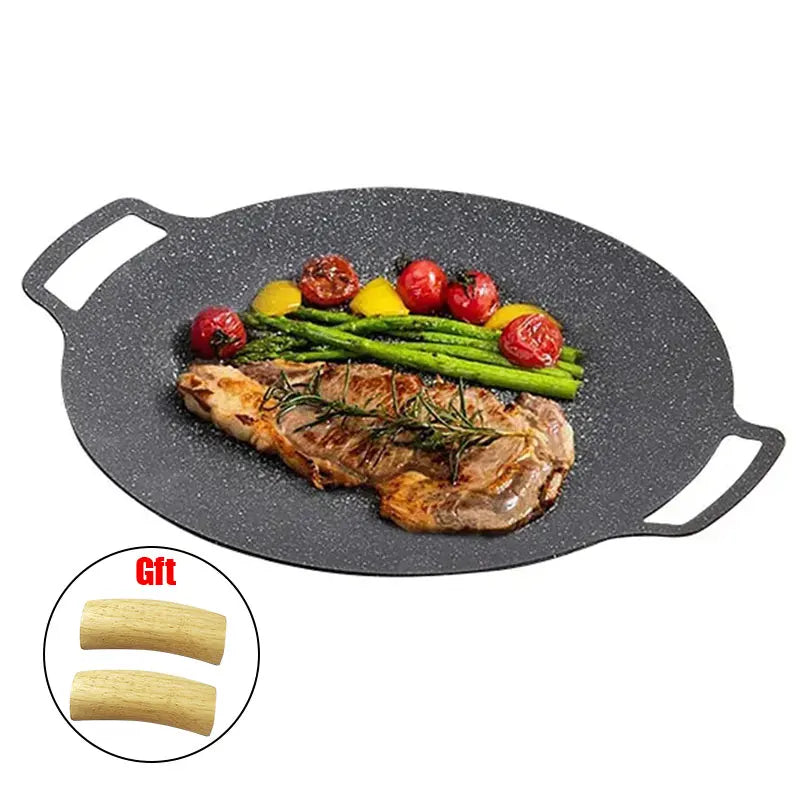 STONE GRILL FRYING PAN