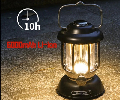 RETRO PORTABLE CAMPING LANTERN