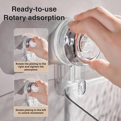 LIGHT GLACIER SUCTION CUP RACK