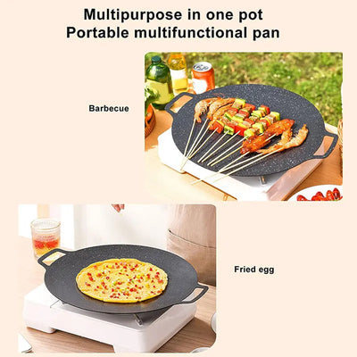 STONE GRILL FRYING PAN